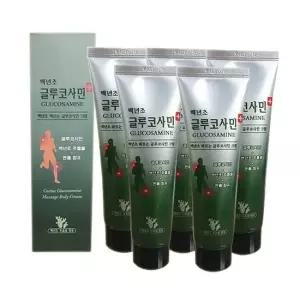 친절한탄씨 백년초 글루코사민 크림 150ml x 5개 관절에좋은 글루코사민크림 글루코사민영양제