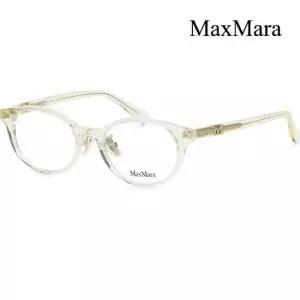 막스마라 MUST IT_ 안경테 MM5127D 025 명품 라운드 투명 아이보리 뿔테 패션 아시안핏