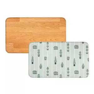 [룽스_65]주방 국산 고밀도 PVC 양면매트 소 10T 44x75
