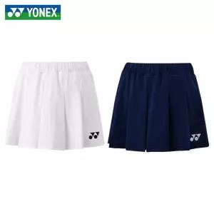 요넥스 25083EX 화이트 네이비블루 여성 스커트 배드민턴의류 옷