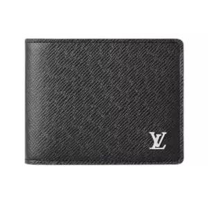 [LOUIS VUITTON][명품] 루이비통 남성지갑 멀티플 월릿 타이가 블랙 M30295