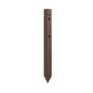 로프울타리 정원 화단 뾰족한 80cm 뾰족 90cm 경계목 통나무 기둥 6x6