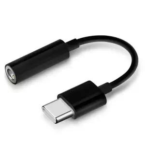 Aux 3.5mm + C타입 싱글 젠더 3.5파이 유선 이어폰 연결 케이블 젠더