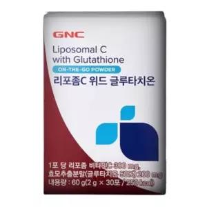 [단비] GNC 리포좀C 위드 글루타치온 30포 x 1박스