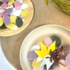알록 달록 국내산 떡국떡 1kg(오색/쌀/현미/발아현미)