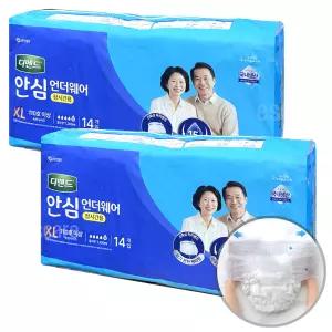 디펜드 안심 언더웨어 장시간용 특대형 14매x2팩