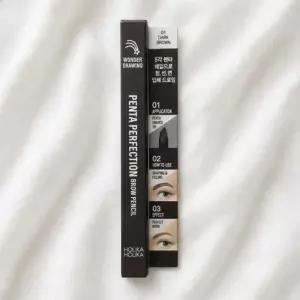 홀리카홀리카 원더드로잉 펜타퍼펙션 브로우 펜슬 1+1 다크브라운 1호