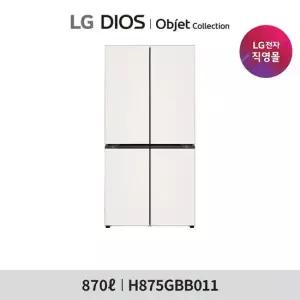 LG 디오스 오브제 베이직 냉장고 870리터 H875GBB011/H875GGA011