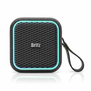Britz 브리츠인터내셔널 BZ-WX3 블랙 휴대용 블루투스 스피커 TWS LED무드
