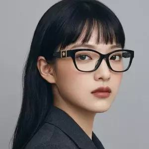 베르사체 MUST IT_ 안경테 VE3344 F GB1 명품 블랙 뿔테 여자 남자 아시안핏