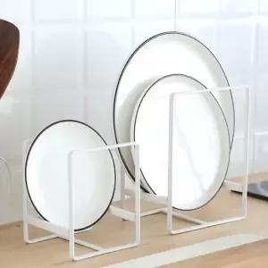 그릇 정리대 접시 수납 보관랙 철제 냄비정리대 그릇 주방 접시거치대 꽂이 금속