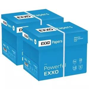 [셀러허브]엑소(EXXO) A4 복사용지(A4용지) 75g 2500매 2BOX (S28461387)