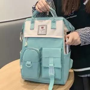 여성 학생 데일리 책가방 패션 학교 백팩 노트북 가방