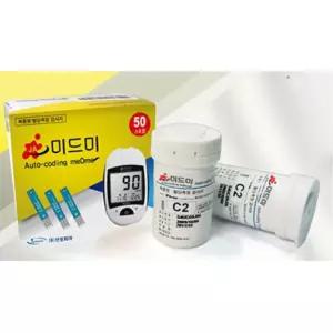 당뇨검사지 혈당체크지 스트립 50매 건강관리 채혈침 가정용