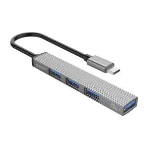 오리코 C타입 USB 허브 4포트 알루미늄 USB3.0 AH-13