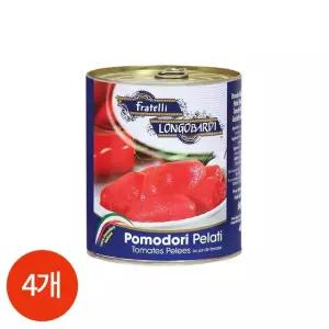 프라텔리 롱고바디 홀 토마토 800g x 4개