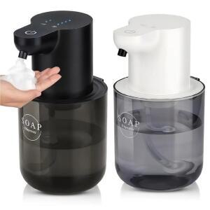 400ML 터치리스 4단계 조절 가능 폼/젤 모델 카운터탑 OR 벽걸이형 적외선 감지 자동 비누 디스펜서