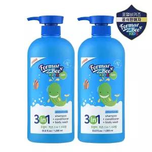 [포멀비] 키즈 3in1 사과향 1000ml 1+1