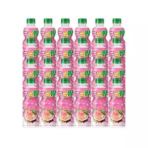 코코팜 피치핑크 복숭아 300ml 24페트