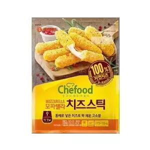 롯데리아 롯데 쉐푸드 모짜렐라 치즈스틱 800g / 냉동