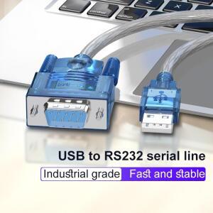 USB-RS232 케이블 DB9 COM 포트 직렬 PDA 9 핀 변환기 어댑터컴퓨터 PLC용