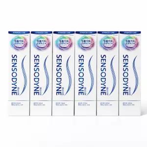 센소다인 컴플리트 프로텍션 플러스 치약 100g 6개 시린이 불소치약 충치예방 구취제거