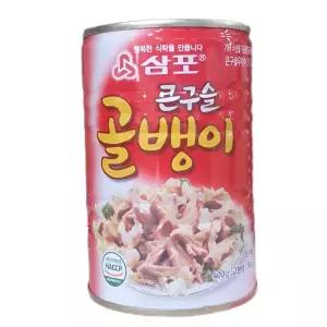 삼포큰구슬 골뱅이 400g 1박스(24개)