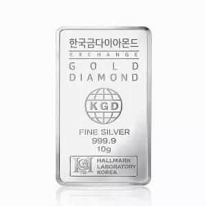 갤러리아 *당일출고* 실버바 AG 10g 999.9 은투자 은시세
