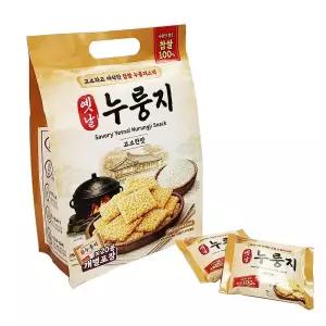 추억의 옛날 누룽지 480g 간식 인간사료 사무실 수입 과자 찹쌀