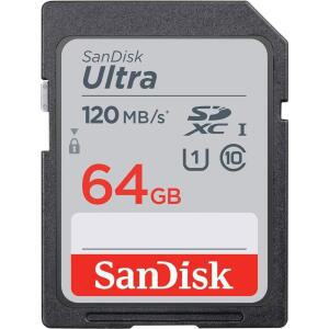 64GB 울트라 SDXC C10 U1 UHS I 카드 120MB/S 메모리