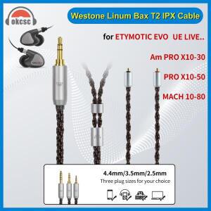 IPX T2 LINUM ETYMOTIC EVO UE 프리미어 WESTONE PRO X 시리즈(X10X20X30X40X50) MACH80/70/60/50용 OKCSC