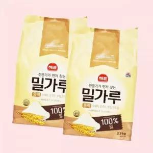 사조해표 중력 밀가루 2.5kg x 2개 4645490
