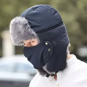 [콩심팥심]겨울철 방한마스크 WOLVES 필수품 양털 방품 WB안면마