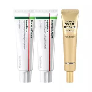 동국제약 마데카크림 시즌8 50ml x2 + 메디필 24케이 골드 아이크림 40ml