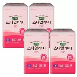 디펜드 요실금 라이너 여성용 무향 롱 28매 x 4팩