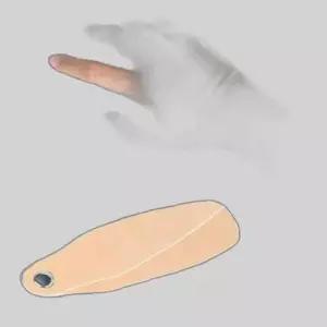 투명 손목보호대 엄지 손가락 보호대 1P 스트랩 얇은