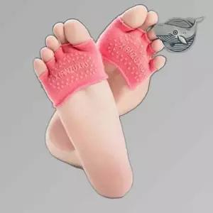 땀흡수 발목 보호 하프 요가 미끄럼 발바닥