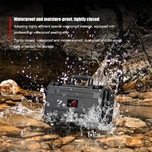 ROG Ally X 케이스 가방용 1 PC 휴대용 보관 상자 충격 방지 보호 여행 가죽 하드 콘솔 액세서리