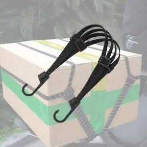 [콩심팥심]4줄 밴딩 고정 스트랩 후크형 고정 벨트 물건 고정끈