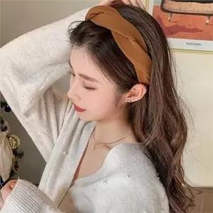 [콩심팥심]꽈배기 여성 헤어밴드 머리띠 헤어밴드 데일리 스타일링 볼륨