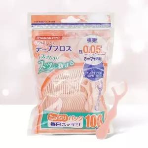 덴탈프로 플로스픽 부드러운 테이프 치실 100개입