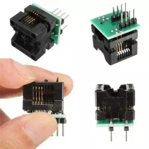 SOP8(SOIC8) to DIP8 변환소켓 어댑HAM1924변환잭 아 (W908D17)