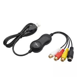 VHS USB2.0 영상 변환 컨버터 3RCA 캡쳐 캠코더 노트북 PC 영상편집기 캡쳐보드