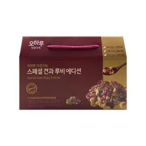 오하루 자연가득 스페셜 견과 루비에디션 20g x 20개입 x 1박스