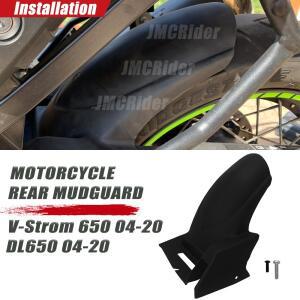 스즈키 V-Strom 650 DL650 2004 - 2020 리어 펜더 스플래시 진흙 먼지 가드 머드 가드 커버, 머드플랩 DL 6