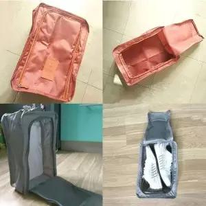신발가방 방수 신발 여행 저장 나일론 휴대용 구두