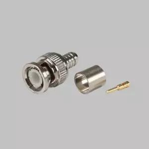 CONECTOR 통신자재 동축콘넥타 BNC CRAMP 5C 100개