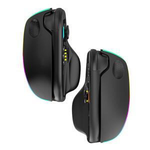 조이콘충전독 2PCS 마우스 그립 슈터 게임을위한 제어 데스크탑 스위치 게임 2 모드 홀더
