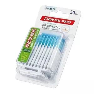 [룽스_65]실리콘 실리콘치간칫솔 치간칫솔 소프트 러버 50P