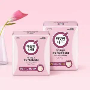 [깨끗한나라] 메디프렌즈 언더웨어 파워 (중형 9개입x2팩 / 대형 8개입x2팩 택1)..[35958370]